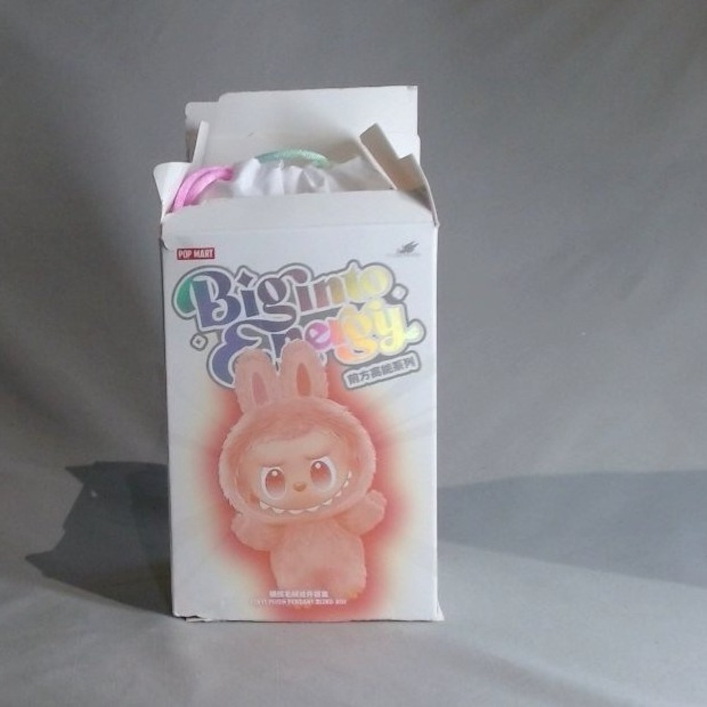 Wheninca Labubu V3 Monster Big Into Energy 1x Blind Box Vinyl Plush Pendant Doll